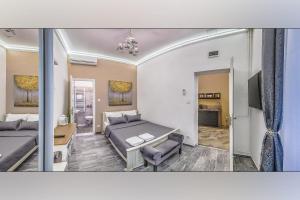 Postel nebo postele na pokoji v ubytování Platanus Guesthouse