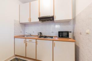 Kuchyň nebo kuchyňský kout v ubytování Apartments Villa Adria