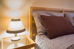 Ein Bett oder Betten in einem Zimmer der Unterkunft Casa Gaby