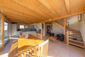 Istumisnurk majutusasutuses Chalet Freya