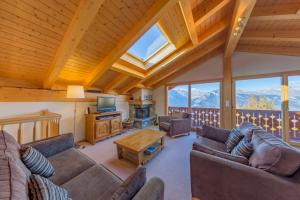 Istumisnurk majutusasutuses Chalet Freya