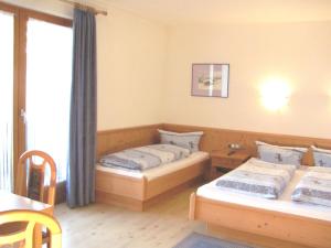Letto o letti in una camera di Landhaus Argus