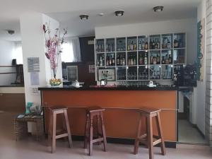 Lounge nebo bar v ubytování Hotel Ambra