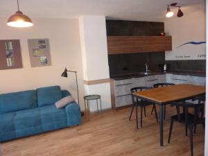 Kuchyň nebo kuchyňský kout v ubytování Apartmán 18 - Jestřáb