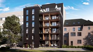 Budova, kde se apartmán nachází
