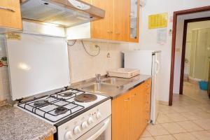 Kuchyňa alebo kuchynka v ubytovaní Apartment Cirila
