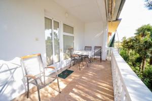 Balkón alebo terasa v ubytovaní Apartment Cirila