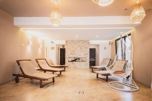 Χώρος καθιστικού στο Hotel DADA Termal