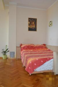Postel nebo postele na pokoji v ubytování Apartment in Preko with sea view, terrace, air conditioning, Wi-Fi (4574-1)