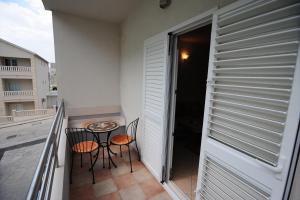 Balkón nebo terasa v ubytování Apartments Knežević