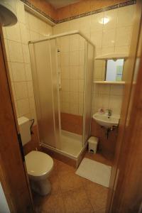 Koupelna v ubytování Apartments Knežević