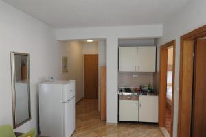 Kuchyň nebo kuchyňský kout v ubytování Apartments Knežević