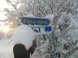 Guesthouse Pétursborg ziemā