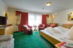 Μια τηλεόραση ή/και κέντρο ψυχαγωγίας στο Boutique-Hotel Bauer