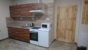 Kuchyň nebo kuchyňský kout v ubytování Apartmán Žamberk + 2 fotografie