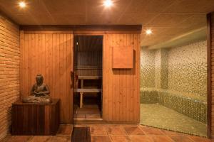 Koupelna v ubytování htop Palm Beach & SPA #htopEnjoy