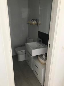 Koupelna v ubytování Apartamento Bristol Beach