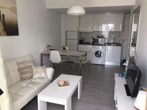 Kuchyňa alebo kuchynka v ubytovaní Apartamento Bristol Beach