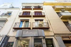 Budova, kde se apartmán nachází