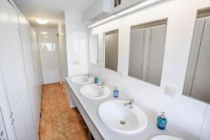 Kúpeľňa v ubytovaní Botanik Hostel