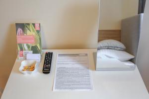 Posteľ alebo postele v izbe v ubytovaní Botanik Hostel