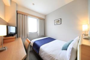 TV a/nebo společenská místnost v ubytování Shonandai Daiichi Hotel Fujisawa Yokohama