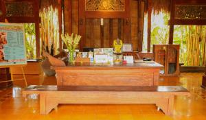 
The lobby or reception area at Sapulidi Resort Spa & Gallery Bali
