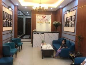 Posezení v ubytování Hanoi Hanvet Hotel