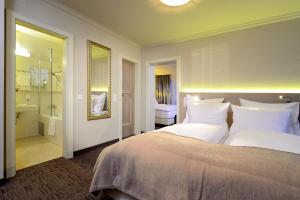 Posteľ alebo postele v izbe v ubytovaní Hotel Barbarahof 4 stars Superior - including Summer Card - Adults Only "soft" from 10 years