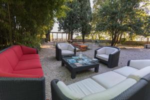 Χώρος καθιστικού στο Villa Dei Cipressi Wine Resort