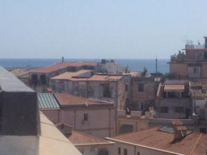 A general sea view or a sea view taken from a panziókat
