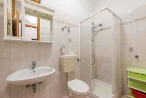 Koupelna v ubytování Apartments Villa Adria