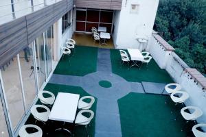 Posezení v ubytování Hotel Blessings On road Near New Delhi Railway Station Renovated 2025 May