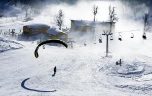 The Green Park Kartepe during the winter