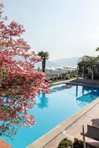 Bazén v ubytování Villa Orselina - Small Luxury Hotel nebo v jeho okolí