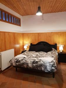 Cama o camas de una habitación en Apartaments Can Bundanci