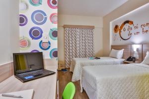 TV a/nebo společenská místnost v ubytování ibis Styles Vitoria da Conquista