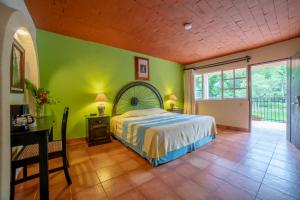 Katil atau katil-katil dalam bilik di Hotel Chichen Itza
