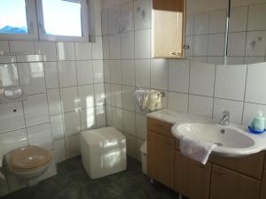 Koupelna v ubytování Ferienwohnungen Fellhornblick