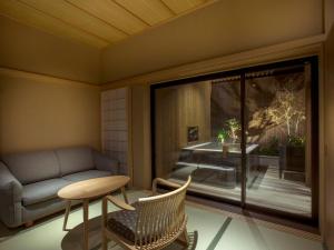 Гостиная зона в Saka Hotel Kyoto