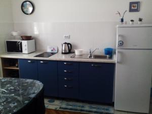 Kuchyň nebo kuchyňský kout v ubytování Apartments Laura