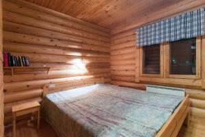 Postel nebo postele na pokoji v ubytování Jänkäkolo Holiday Home