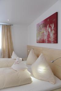 Postel nebo postele na pokoji v ubytování Hotel-Restaurant Steuermann