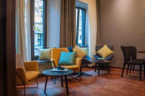 Ruang duduk di Hotel Mrak