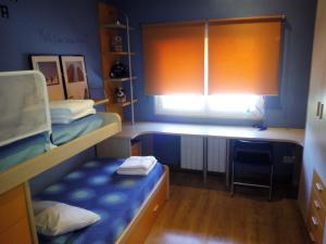 A bed or beds in a room at Villa Bosque Albite