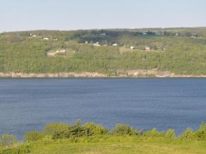 a view of a large body of water at Gorgeous View Motel in Watkins Glen