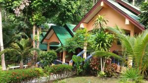 Zahrada ubytování Anawin Bungalows