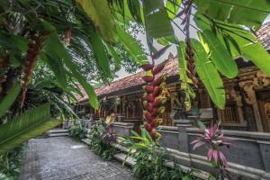 Zahrada ubytování Tegar Guest House Ubud