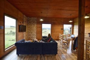 Posezení v ubytování Hostal Boutique Los Arrayanes