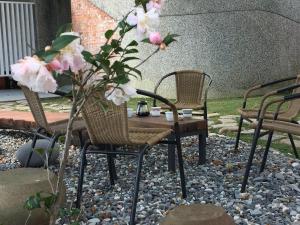 Zahrada ubytování Hou Shan Ren Jia B&B Hall A